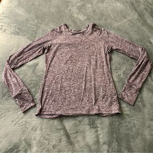 fleo foundation long sleeve - eggplant - size XL